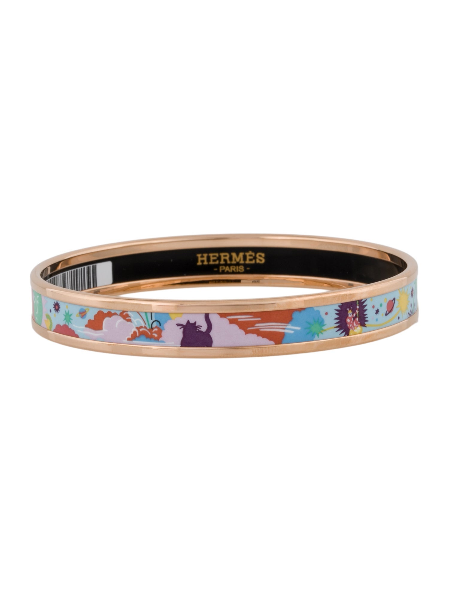 Hermès Au Royaume d'Helios Bangle Bracelet