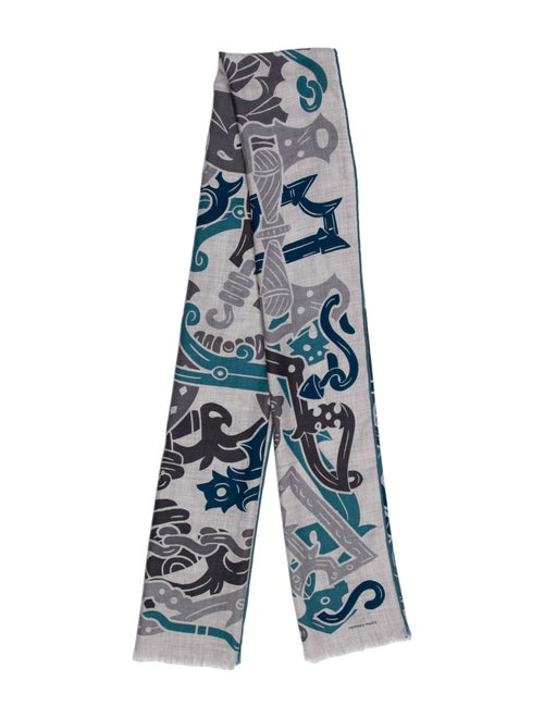 Hermès Echrape Cashmere Scarf