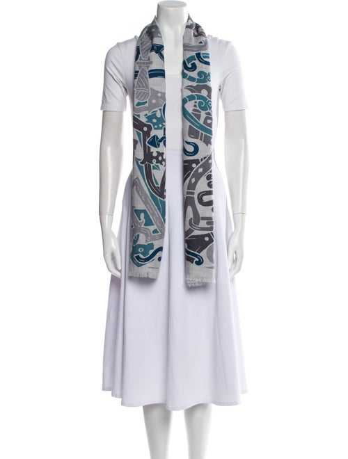 Hermès Echrape Cashmere Scarf