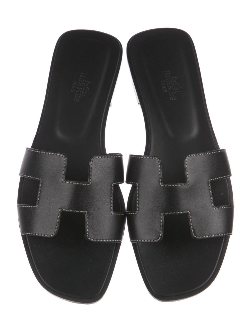 Hermès Oran Slides From the 2023 Collection Black… - image 3