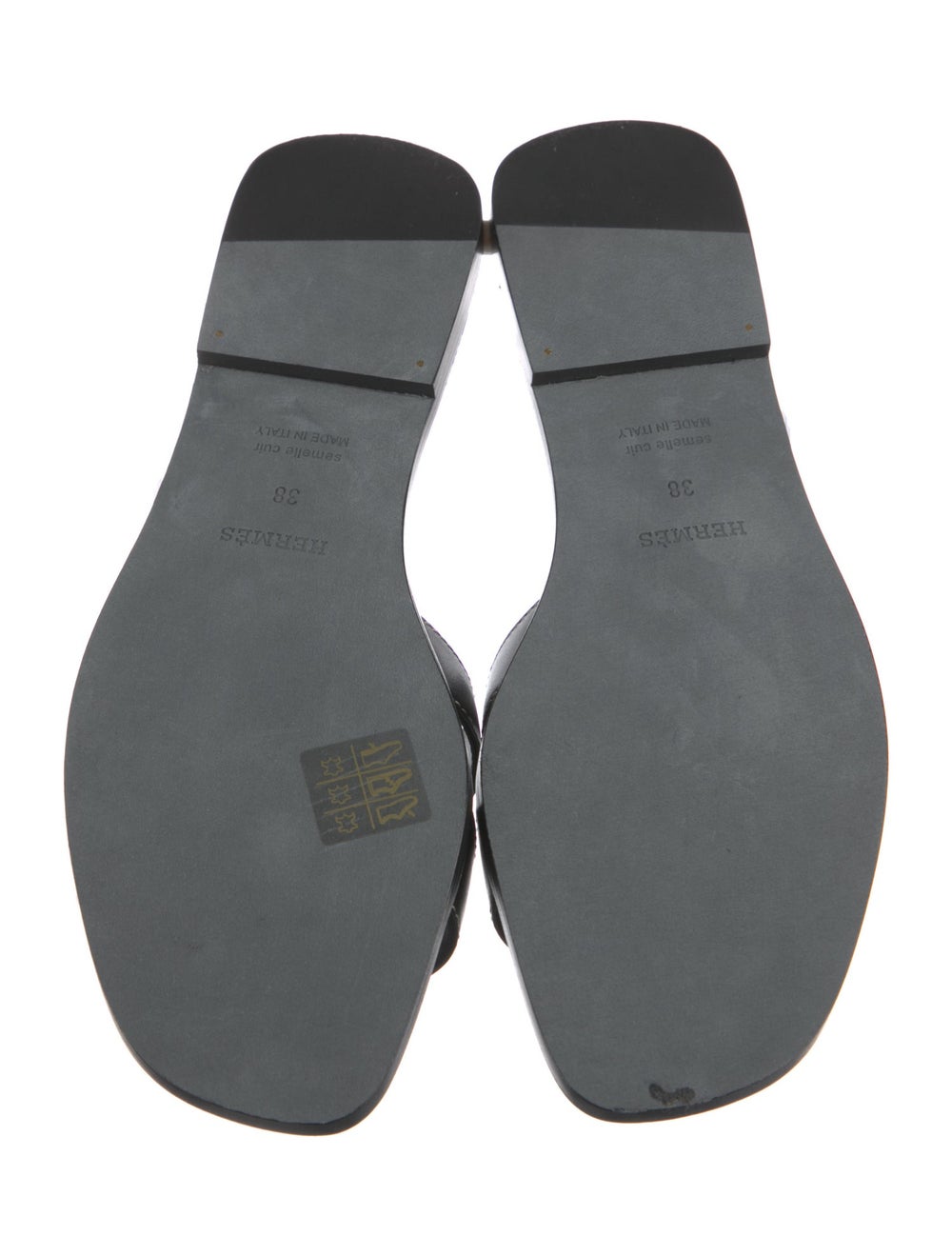 Hermès Oran Slides From the 2023 Collection Black… - image 5