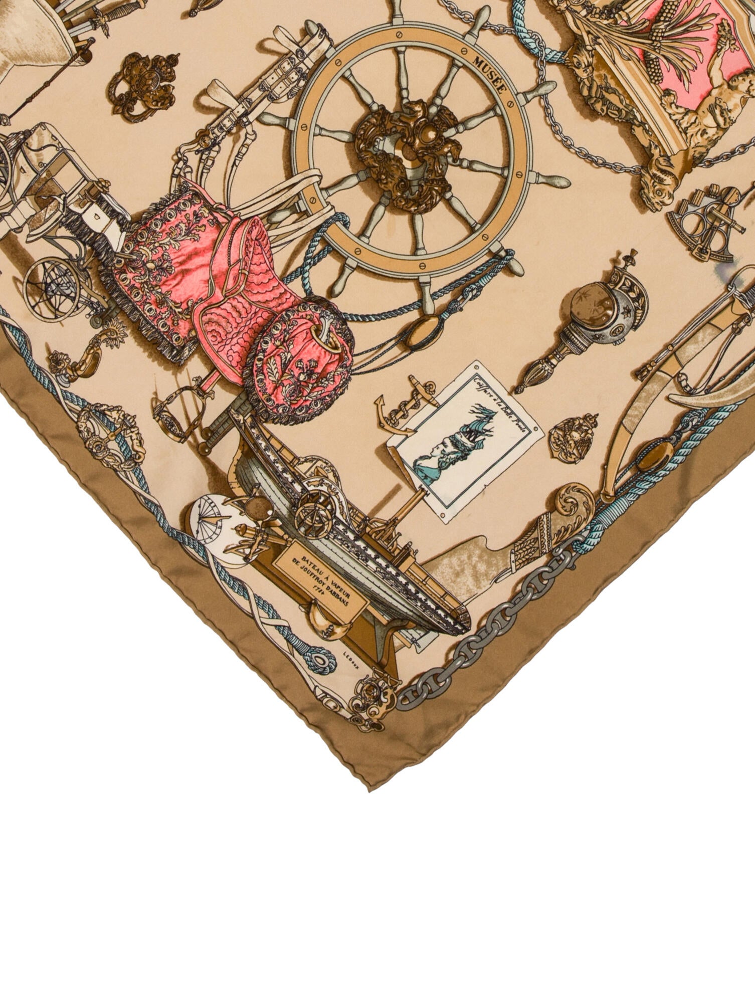 Hermès Musée Silk Scarf