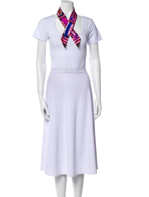 Hermès Colliers De Chiens Remix Silk Twilly Scarf