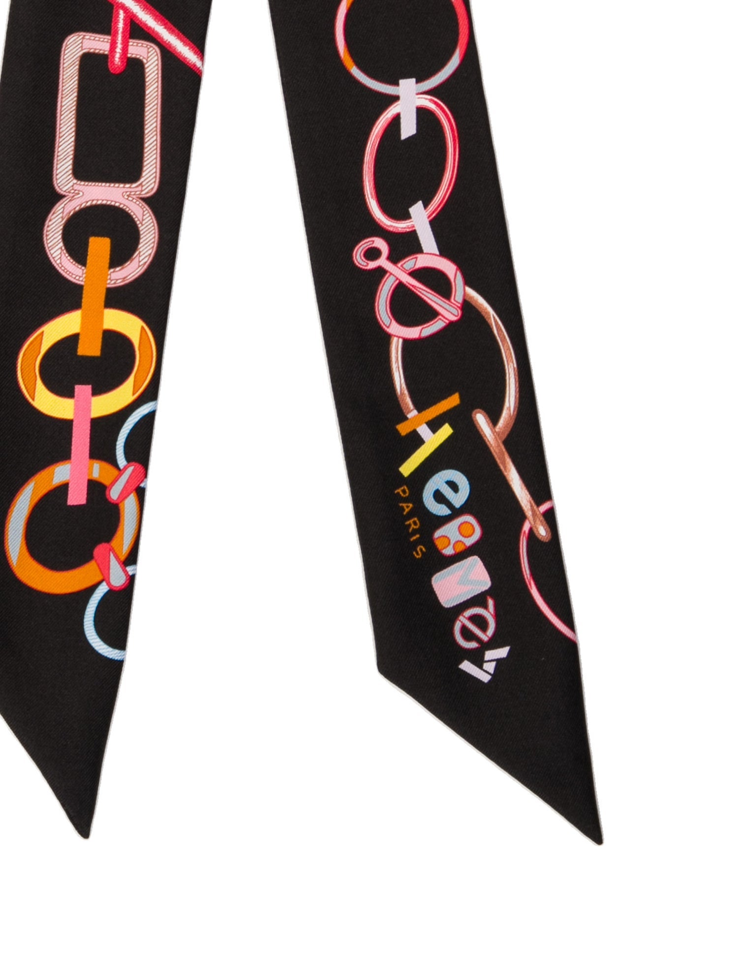 Hermès Do Re Boucles Silk Twilly Scarf w/ Tags