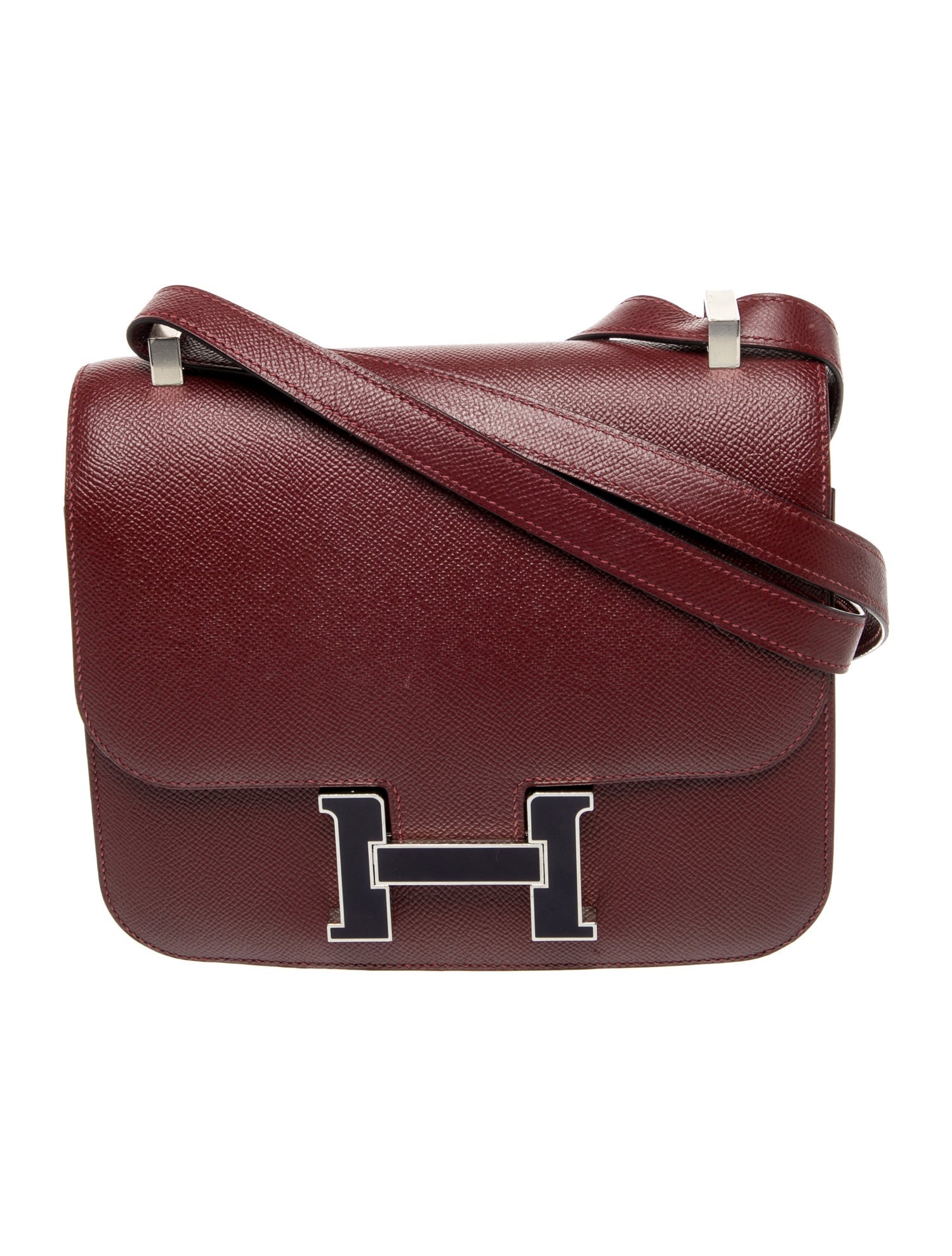 Hermès Epsom Enamel Constance 24