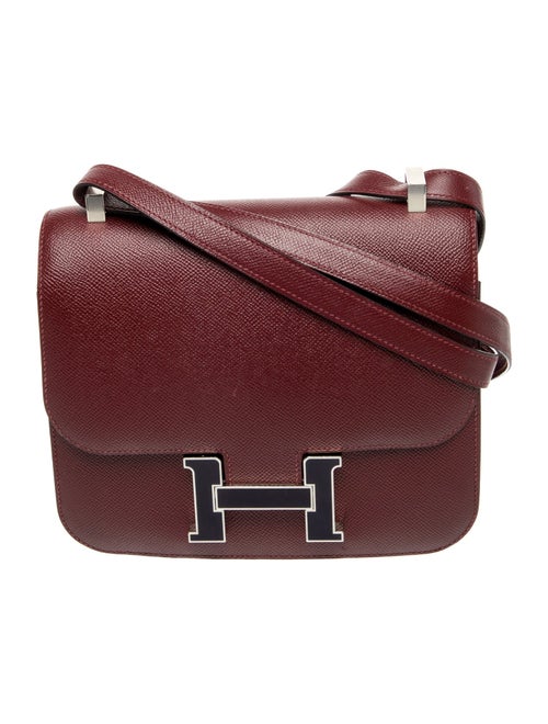 Hermès Epsom Enamel Constance 24