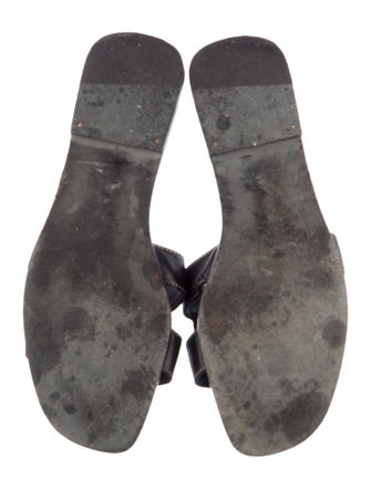 Hermès Oran Calfskin Slides