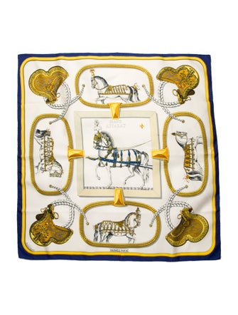 Hermès Grand Apparat Silk Scarf