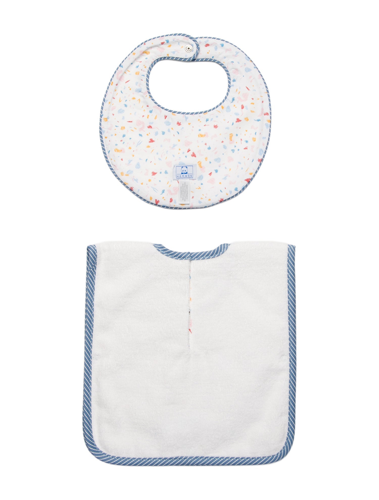 Hermès 3-Piece Cabriole Baby Bib and Blanket Set