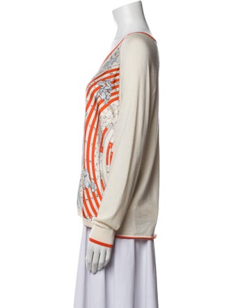 Hermès Silk Printed Top