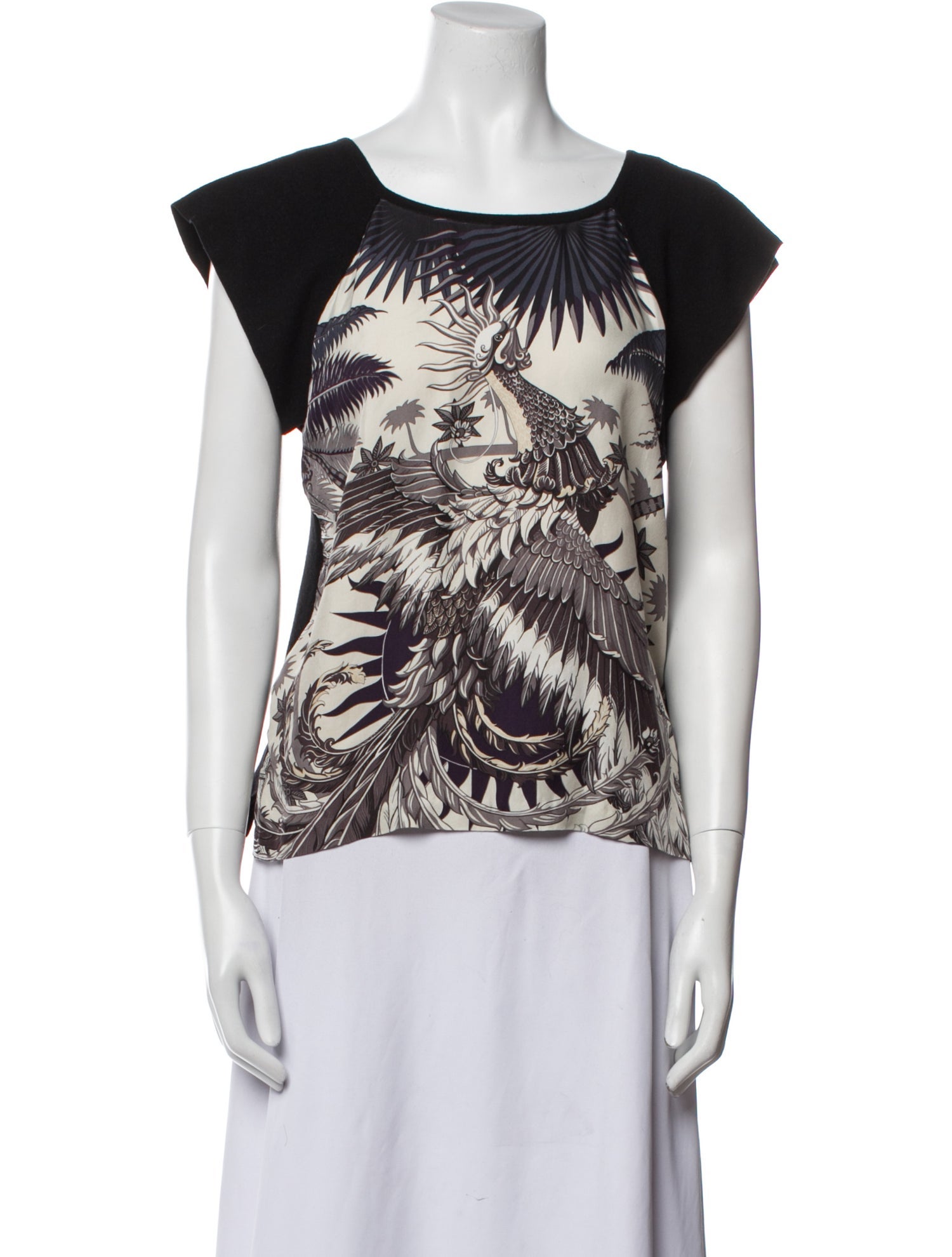 Hermès Virgin Wool Printed T-Shirt