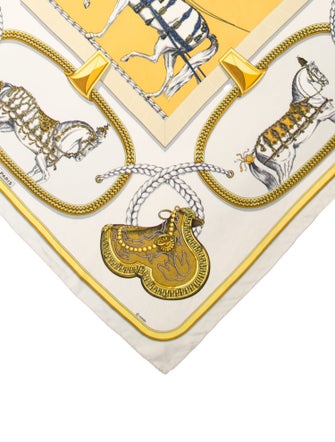 Hermès Grand Apparat Silk Scarf