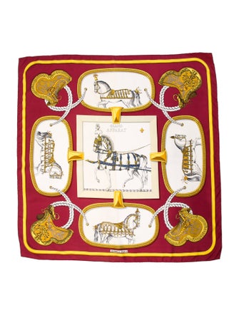 Hermès Grand Apparat Silk Scarf