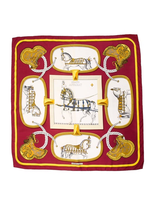 Hermès Grand Apparat Silk Scarf