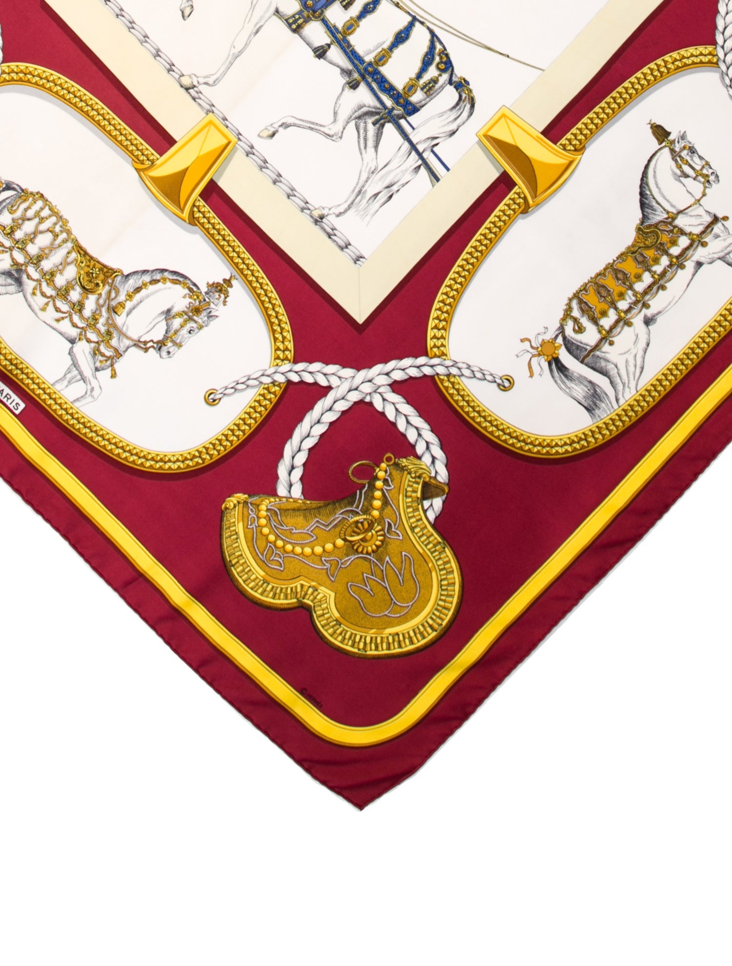 Hermès Grand Apparat Silk Scarf