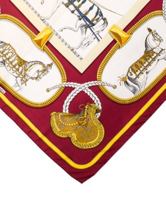 Hermès Grand Apparat Silk Scarf