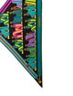 Hermès Les Sangles Jersey Silk Triangle Scarf