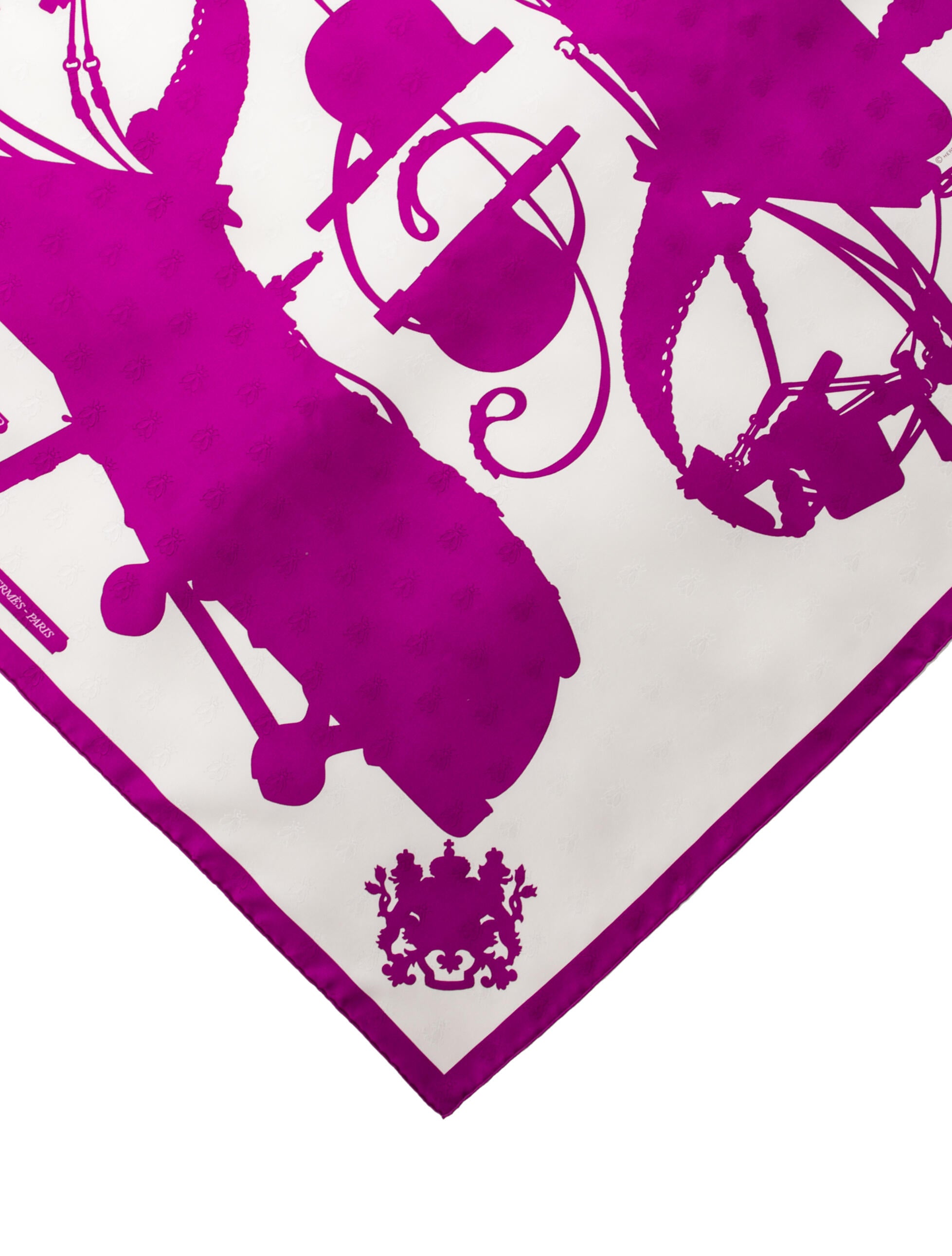 Hermès Harnais De Cour Tattoo Silk Scarf w/ Tags