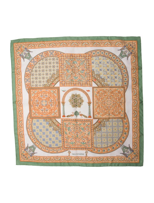 Hermès Ciels Byzantins Jacquard Silk Scarf