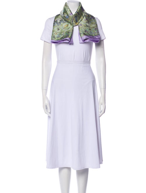 Hermès Avec L'Aimable Autorisation du Lalbhai Dalpatbhai Institute of Indology Silk Shawl