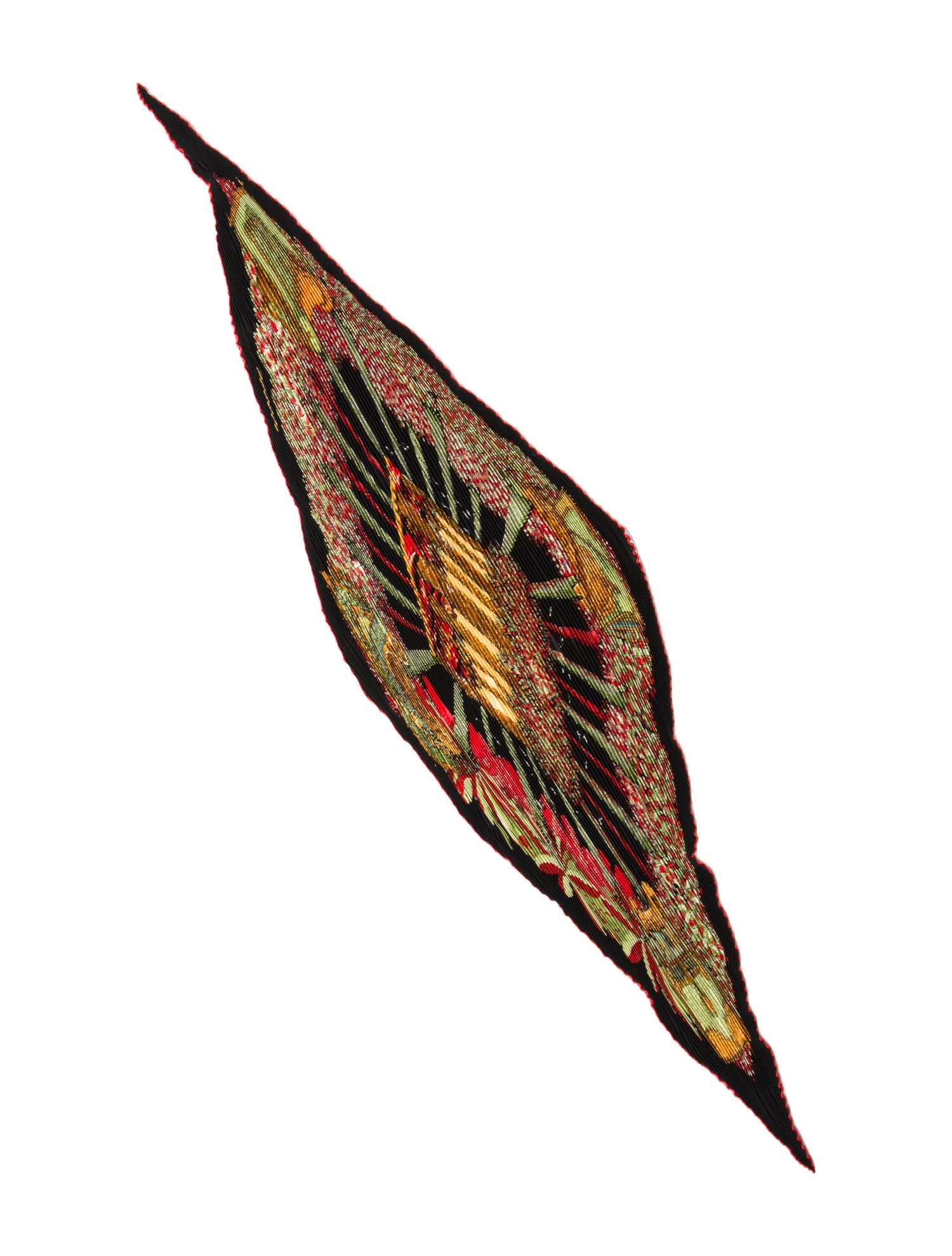 Hermès Ombres et Lumières Silk Plissé Scarf w/ Tags