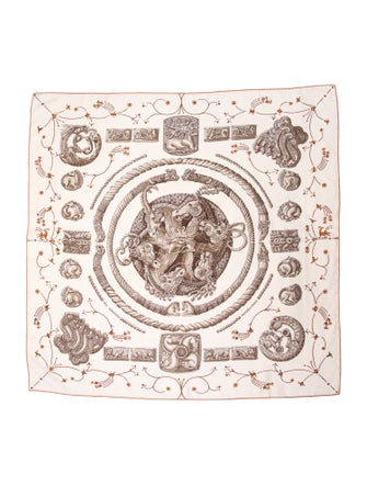 Hermès Ors Nomades Silk Scarf