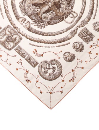 Hermès Ors Nomades Silk Scarf