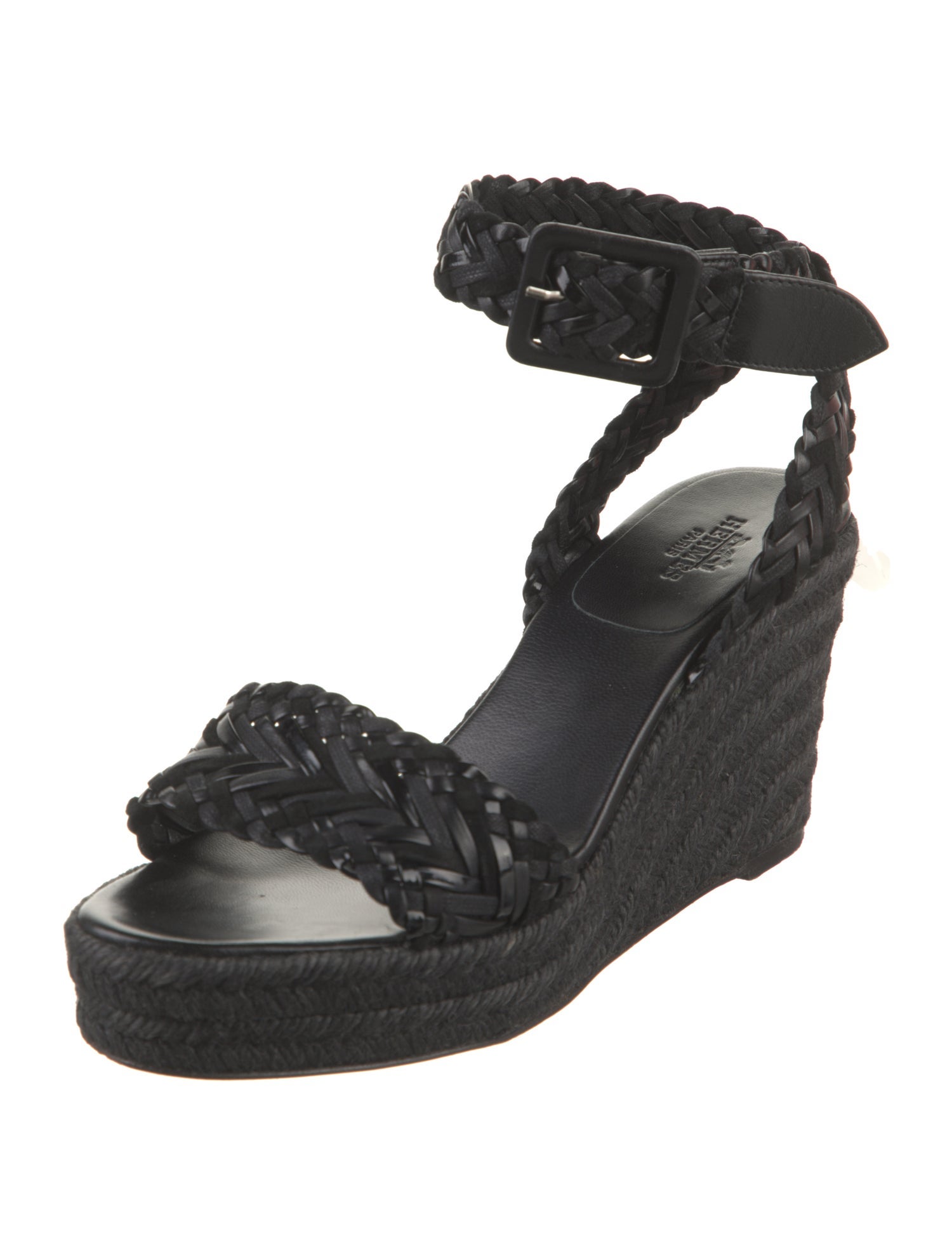 Hermès Sofia Leather Espadrilles