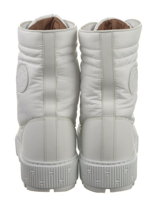 Hermès Fresh Nylon Combat Boots