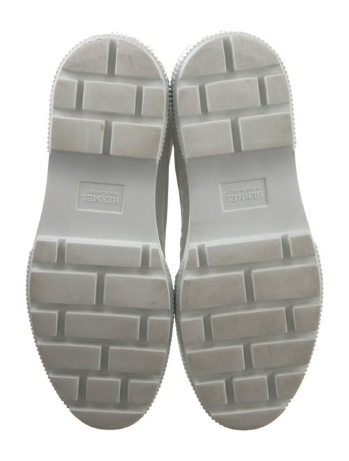 Hermès Fresh Nylon Combat Boots