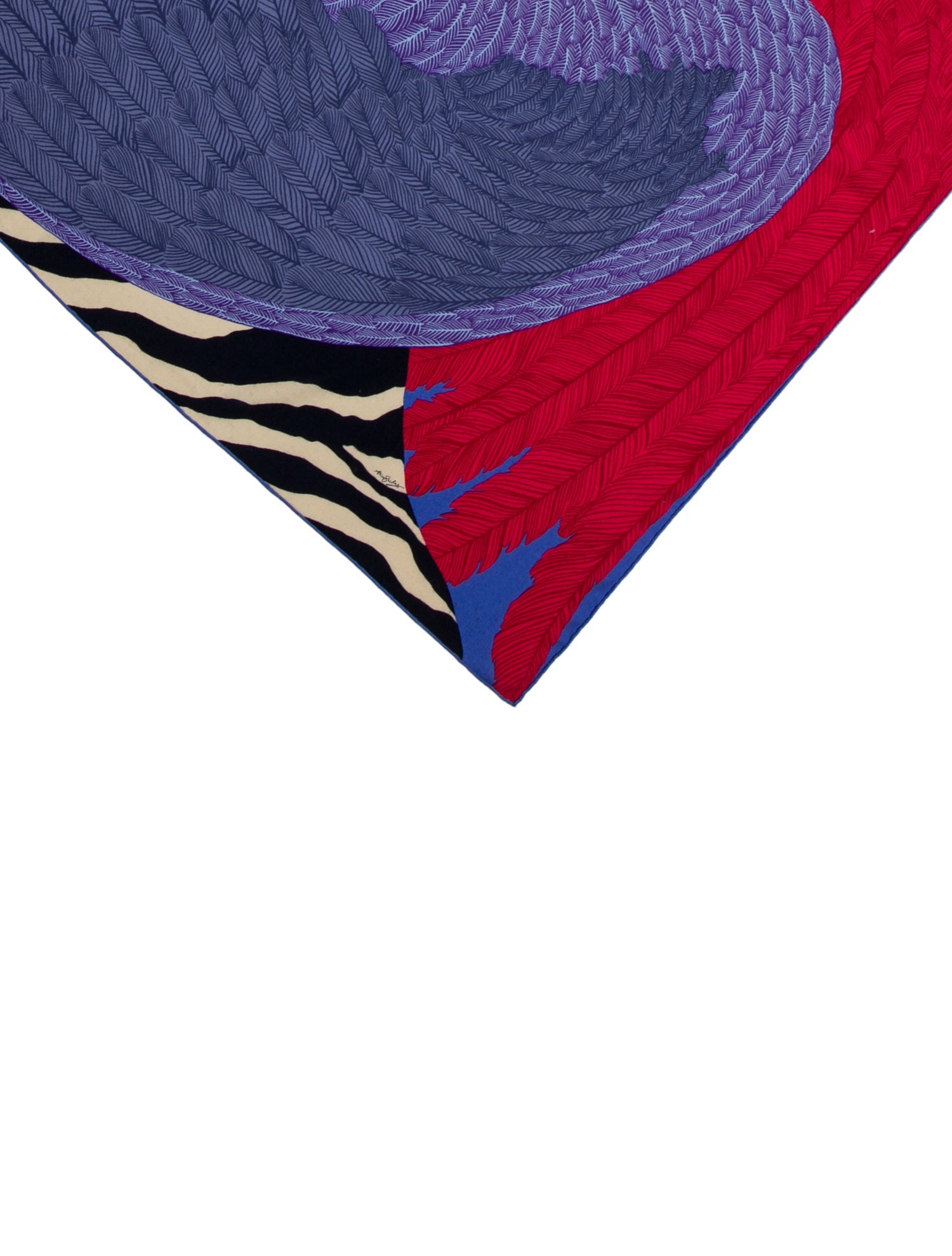 Hermès Zebra Pegasus Silk Shawl