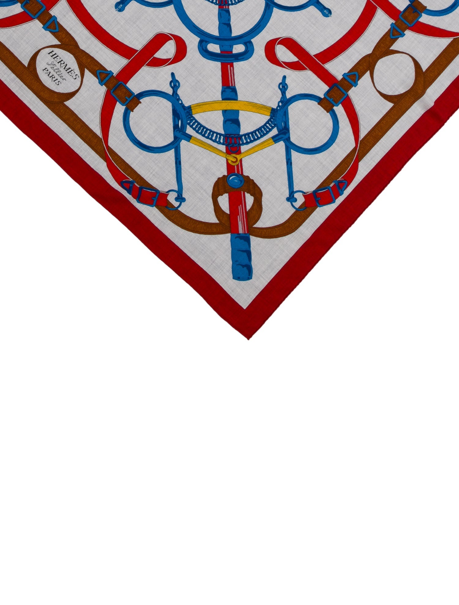 Hermès Eperon D'Or Silk Shawl