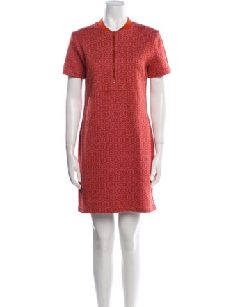 Hermès Printed Mini Dress