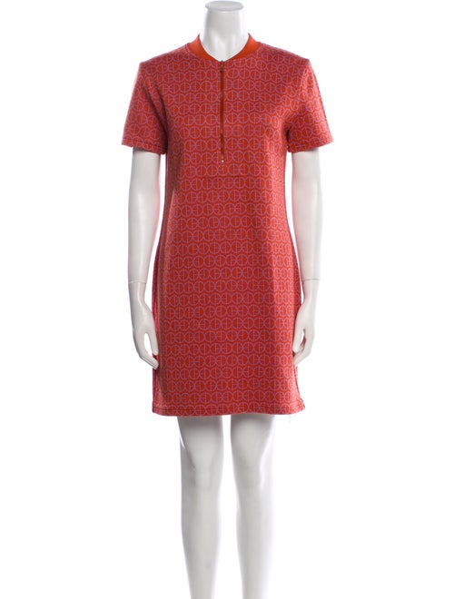 Hermès Printed Mini Dress