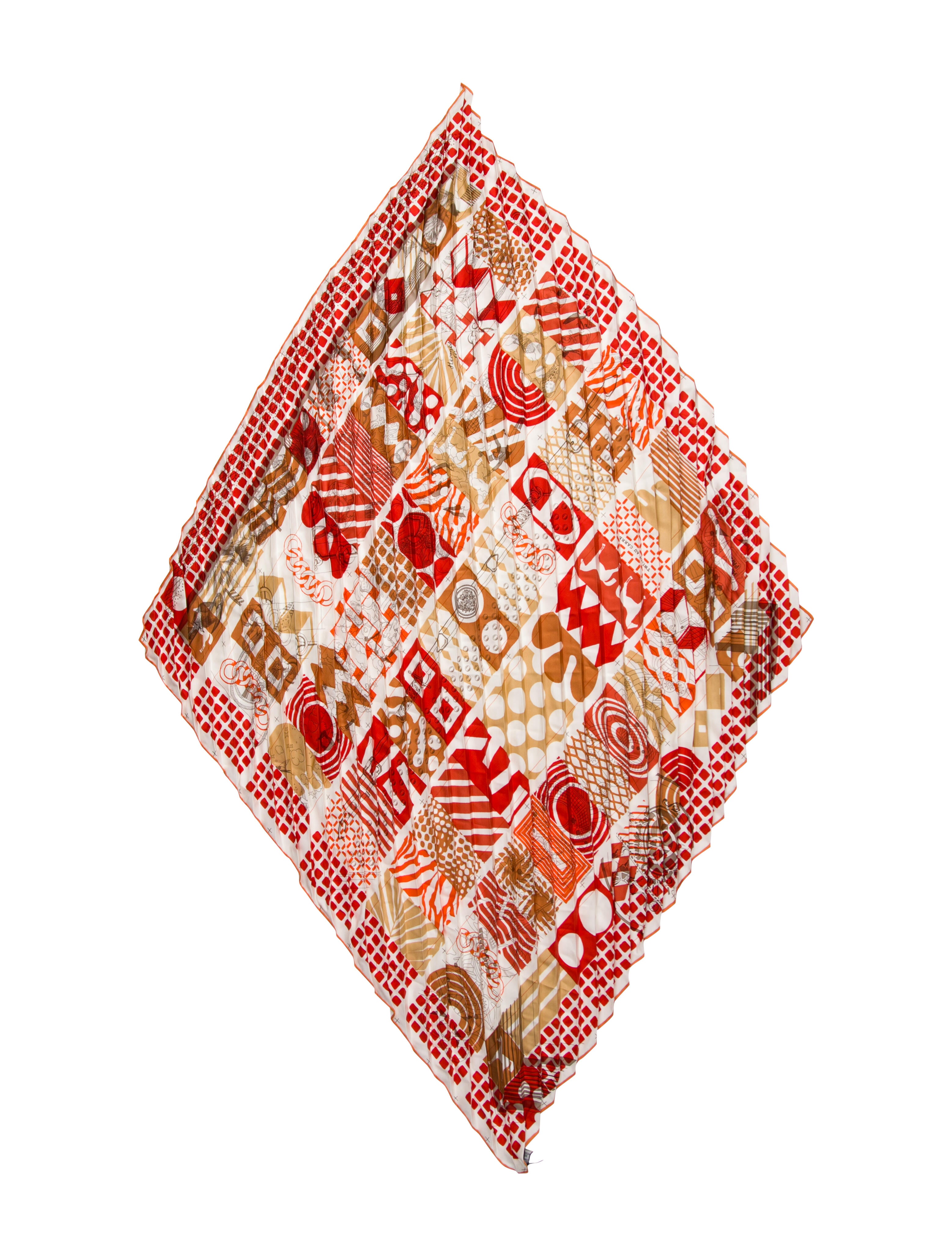 Hermès Twilly au Bloc Liste Vernie Silk Scarf w/ Tags