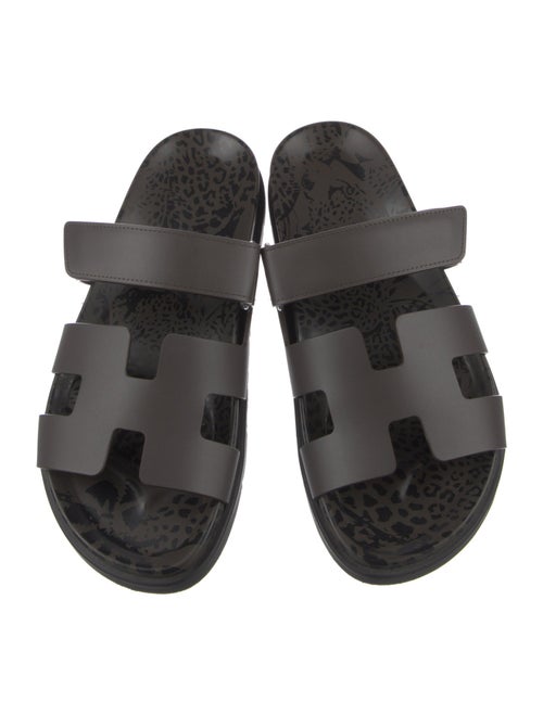 Hermès Chypre Calfskin Slides