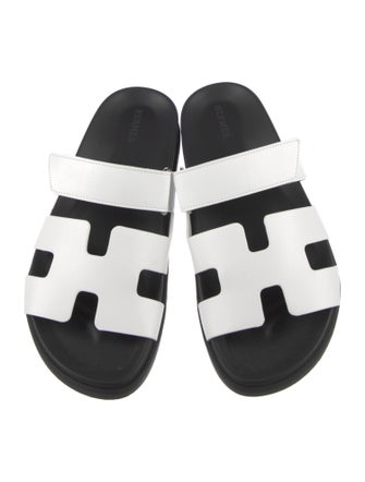Hermès Chypre Calfskin Slides