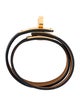 Hermès Leather Kelly Double Tour Wrap Bracelet