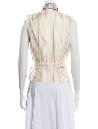 Hermès Silk Floral Print Blouse