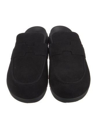 Hermès Go Suede Mules