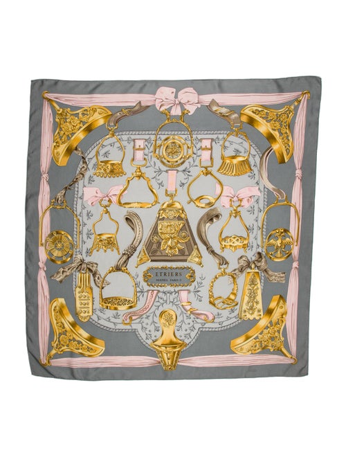Hermès Etriers Silk Scarf