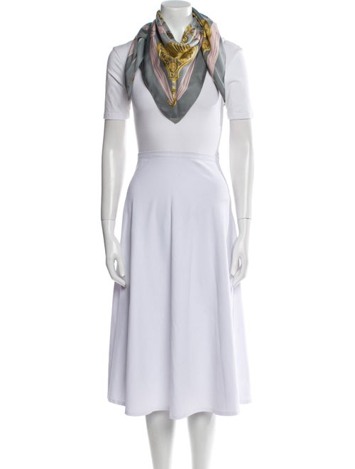 Hermès Etriers Silk Scarf