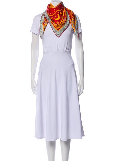 Hermès Gloria Soli Silk Scarf