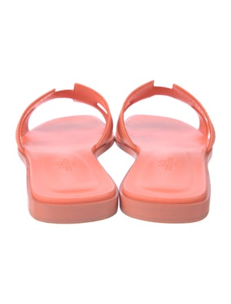 Hermès Oran Leather Slides
