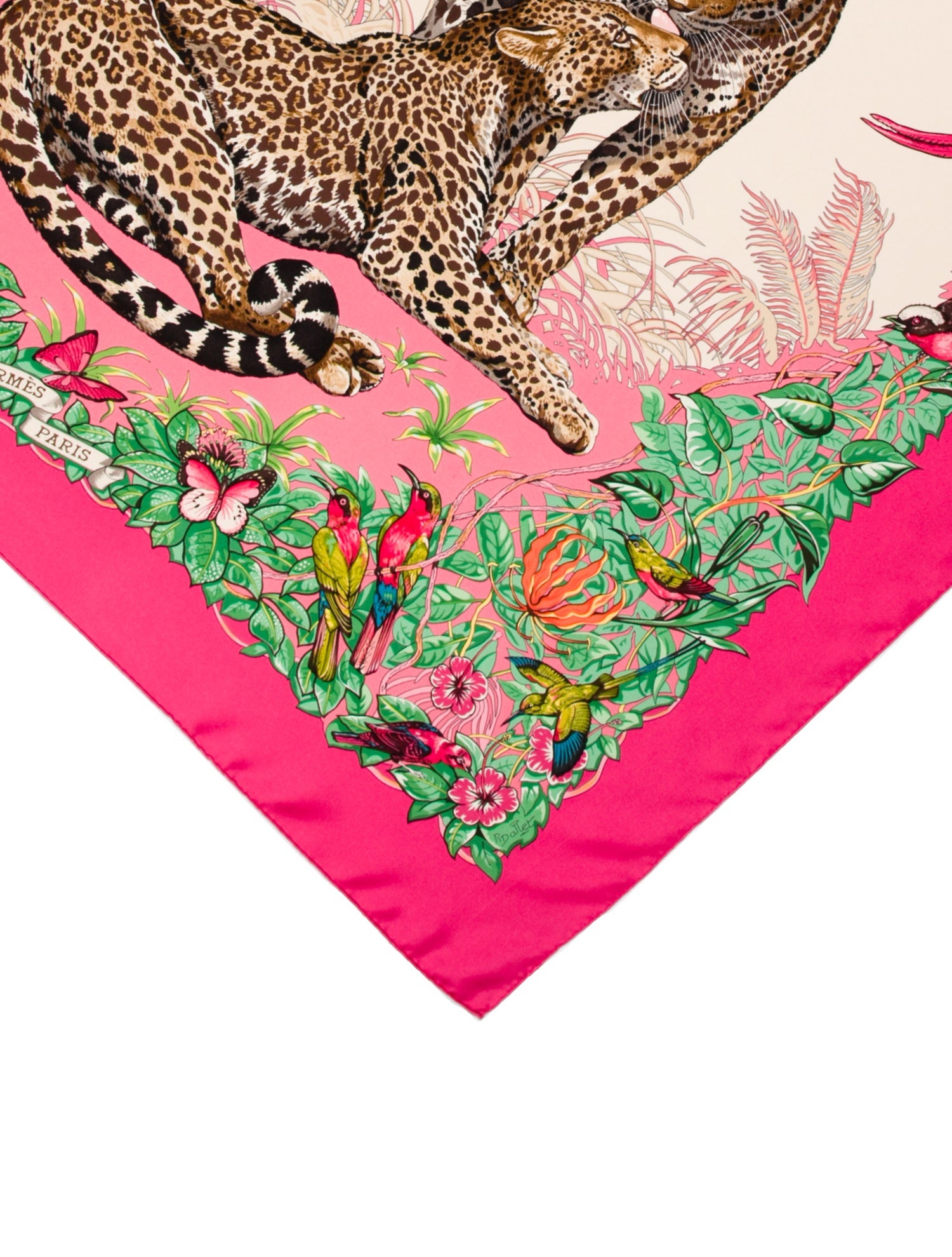 Hermès Jungle Love Silk Scarf