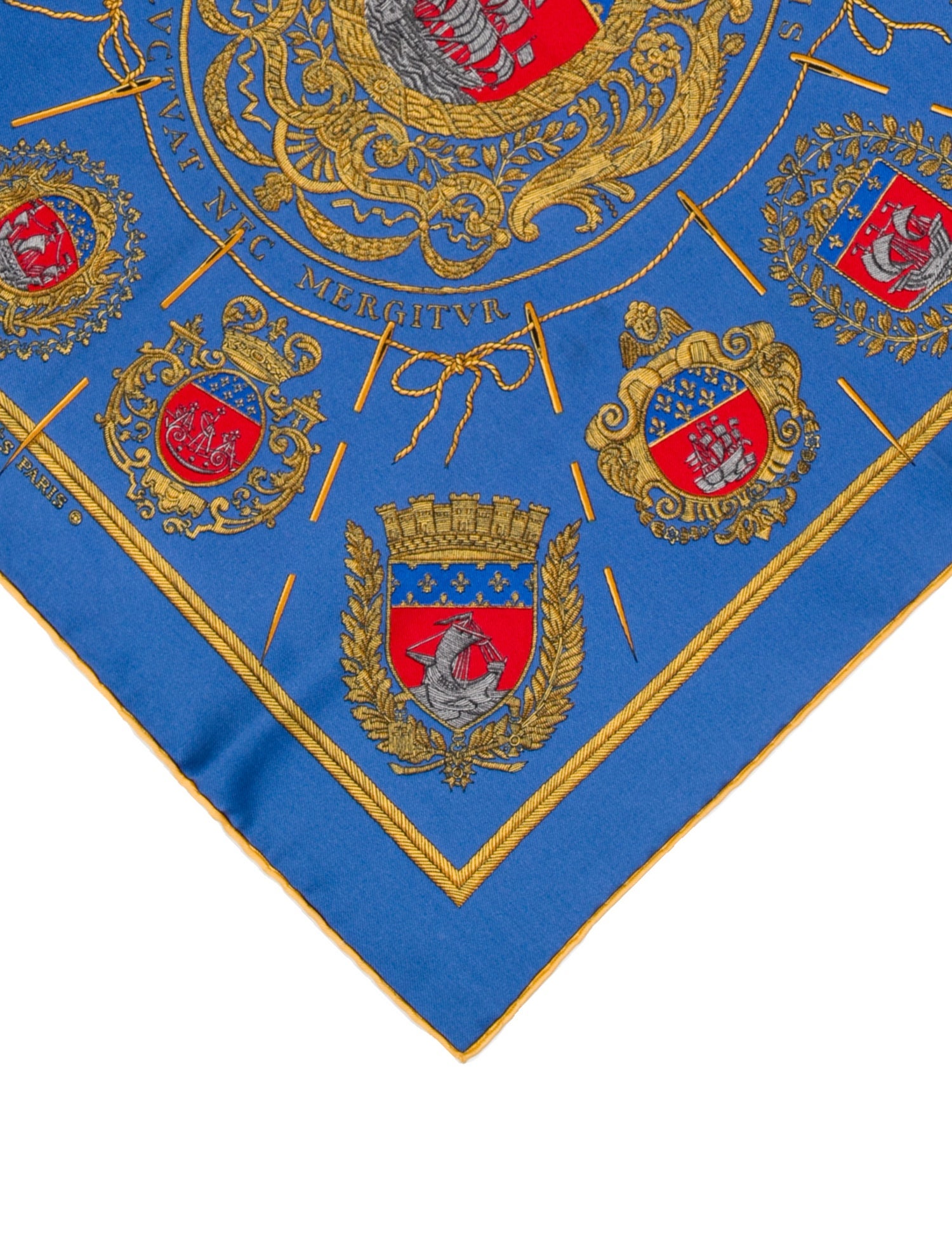 Hermès Les Armes de Paris Silk Scarf