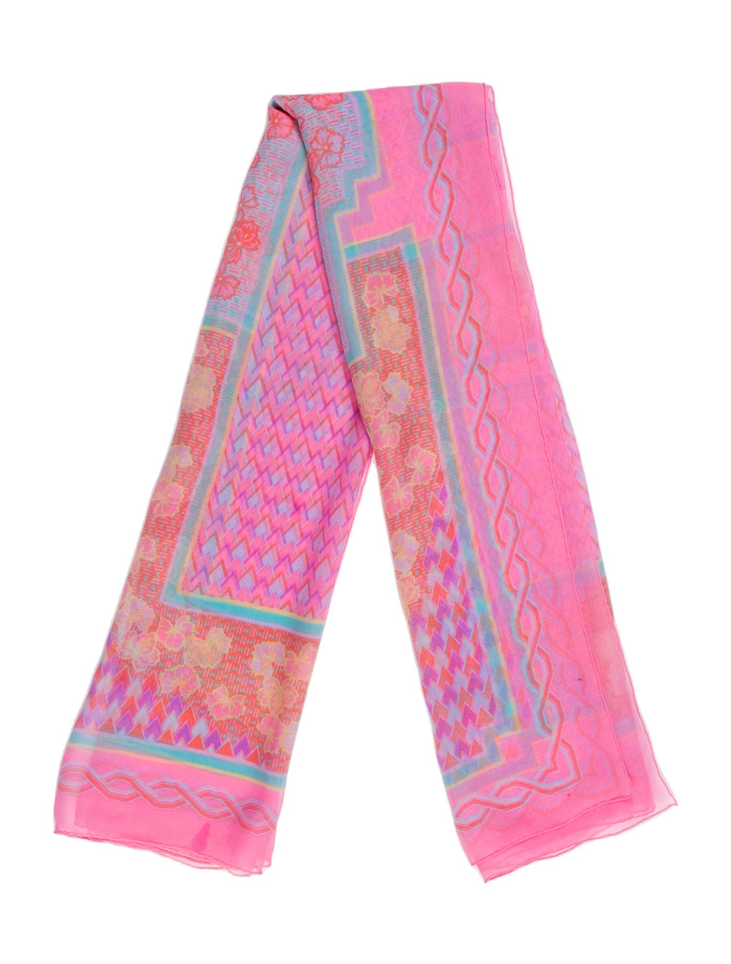 Hermès Srinagar Mousseline Silk Scarf