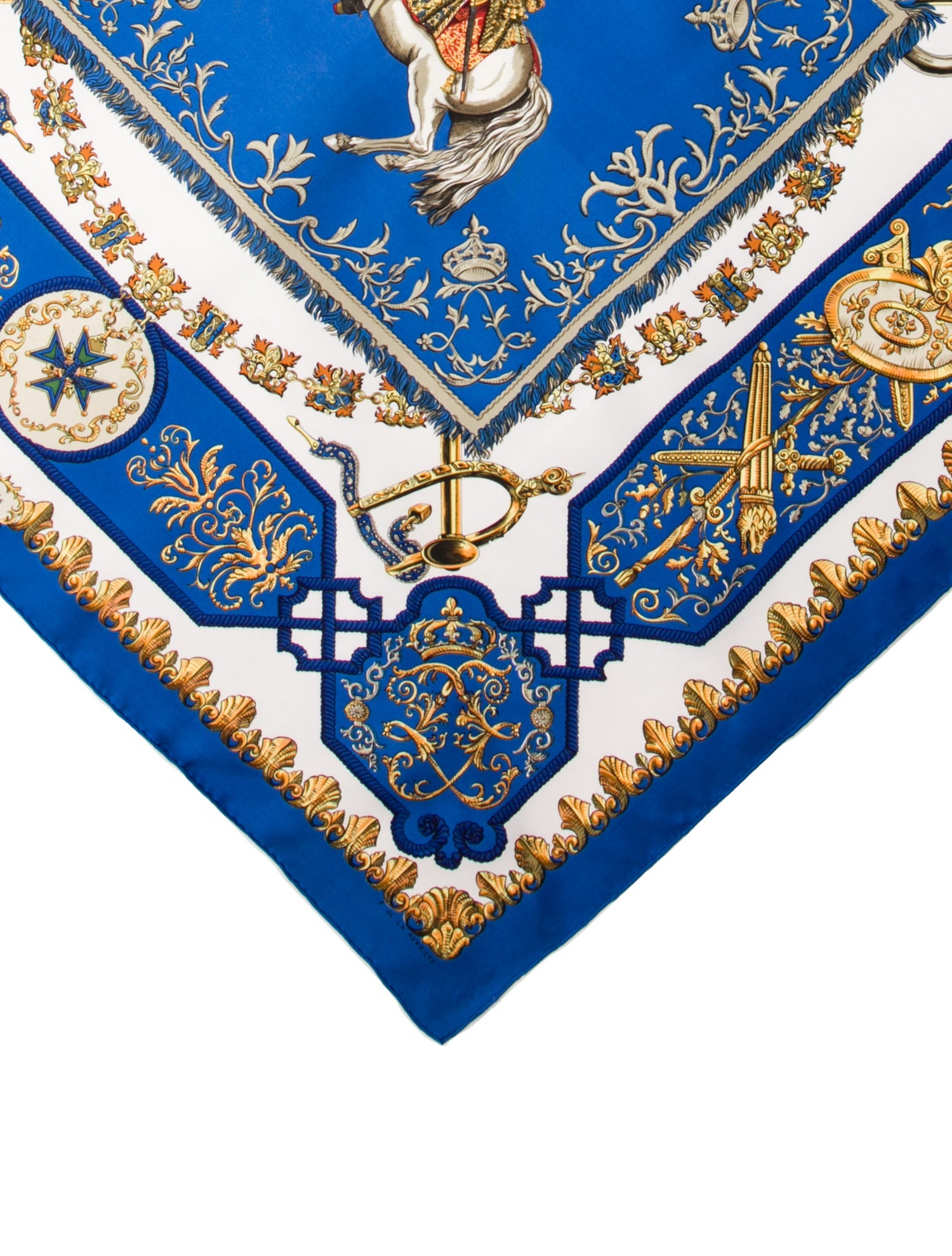 Hermès Ludovicus Magnus Silk Scarf