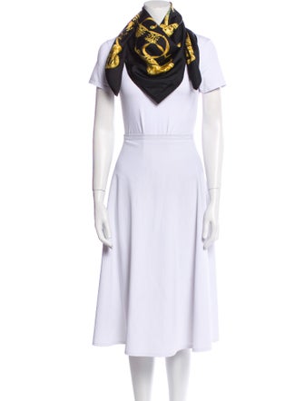 Hermès Les Cavaliers d'Or Silk Scarf