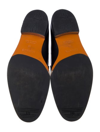 Hermès Monterey Calfskin Dress Loafers